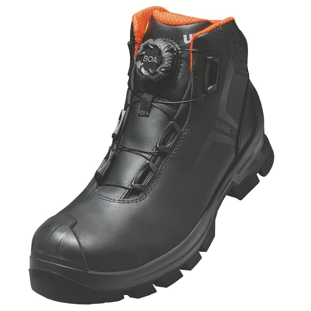 BOA® Fit System özellikli uvex 2 MACSOLE® bot S3L FO HI HRO SC SR