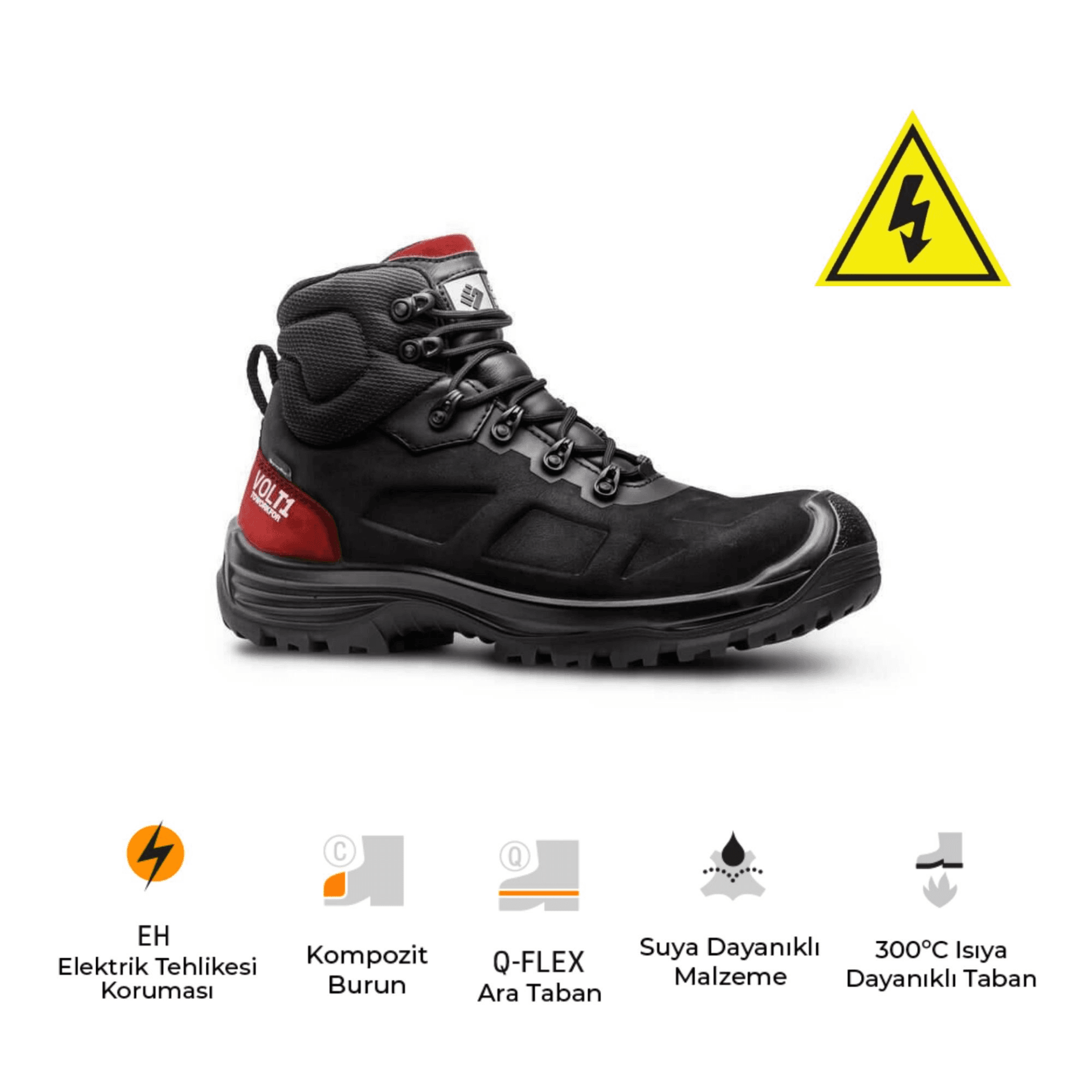 Toworkfor Watt SB | PL | SR | FO | E | WR | WPA | HRO Elektrikçi Koruyucu Koruyucu İş Botu