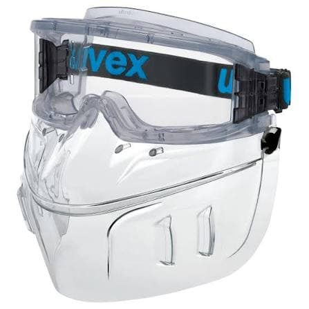 uvex ultravision yüz korumalı geniş görüş gözlüğü
