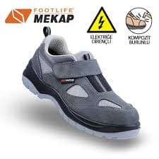 Mekap 157 Policap Gri S1 SRC İş Ayakkabısı
