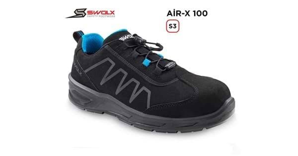 Swolx S3-46 Standart Bağcı İş Güvenlik Ayakkabısı Air
