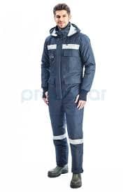 Myform Pantolon Nordıc Soğuk İklim Asklı Lacivert 02133