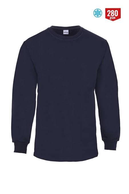 Myform Sweatshirt Bisiklet Yaka Regular Lacivert 08125