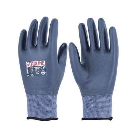 Starline 3121X 4/4 Köpük Nitril Kaplı Polyester Astarlı İş Eldiven