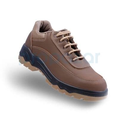 Mekap 042 S3 Alpina Çelik Burunlu İş Ayakkabısı Kahverengi