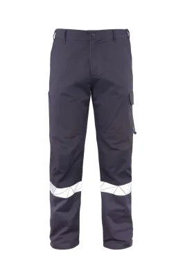 Myform 2168 Moment Reflektörlü İş Pantolonu Gri