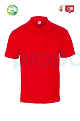 MyForm 8101 Eco Polo Yaka T-Shirt Kırmızı