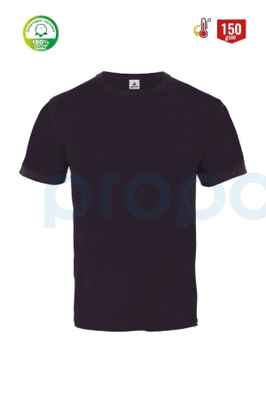 MyForm 8128 Bisiklet Yaka T-Shirt Siyah