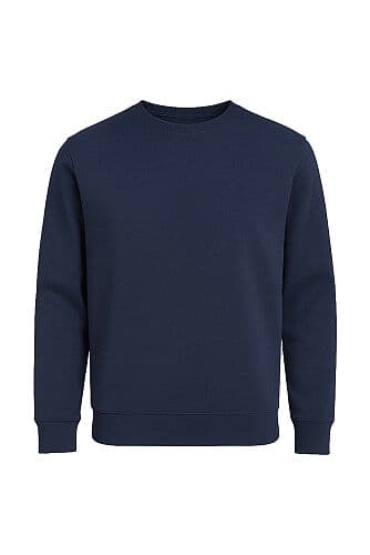 Myform 8164 Discover Comfort Bisiklet Yaka Sweatshirt Lacivert