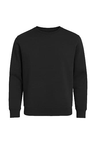 Myform 8164 Discover Comfort Bisiklet Yaka Sweatshirt Siyah